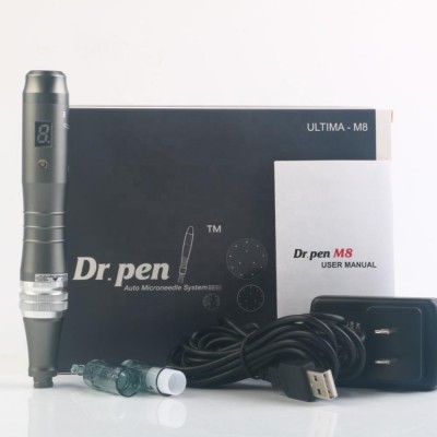 Huafu Digital 6 levels Derma Pen Professional wireless dr pen M8 drpen