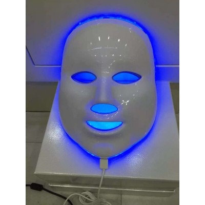 Huafu 2016! Red blue yellow green led 7 light therapy Face Lifting Mask