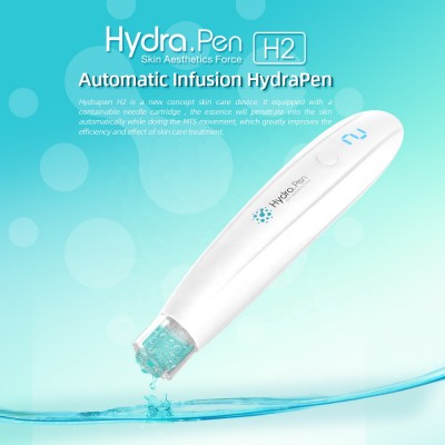 Huafu hydra pen device derma mesotherapy hydra derma pen 2 in 1 hyaluronic acid pen